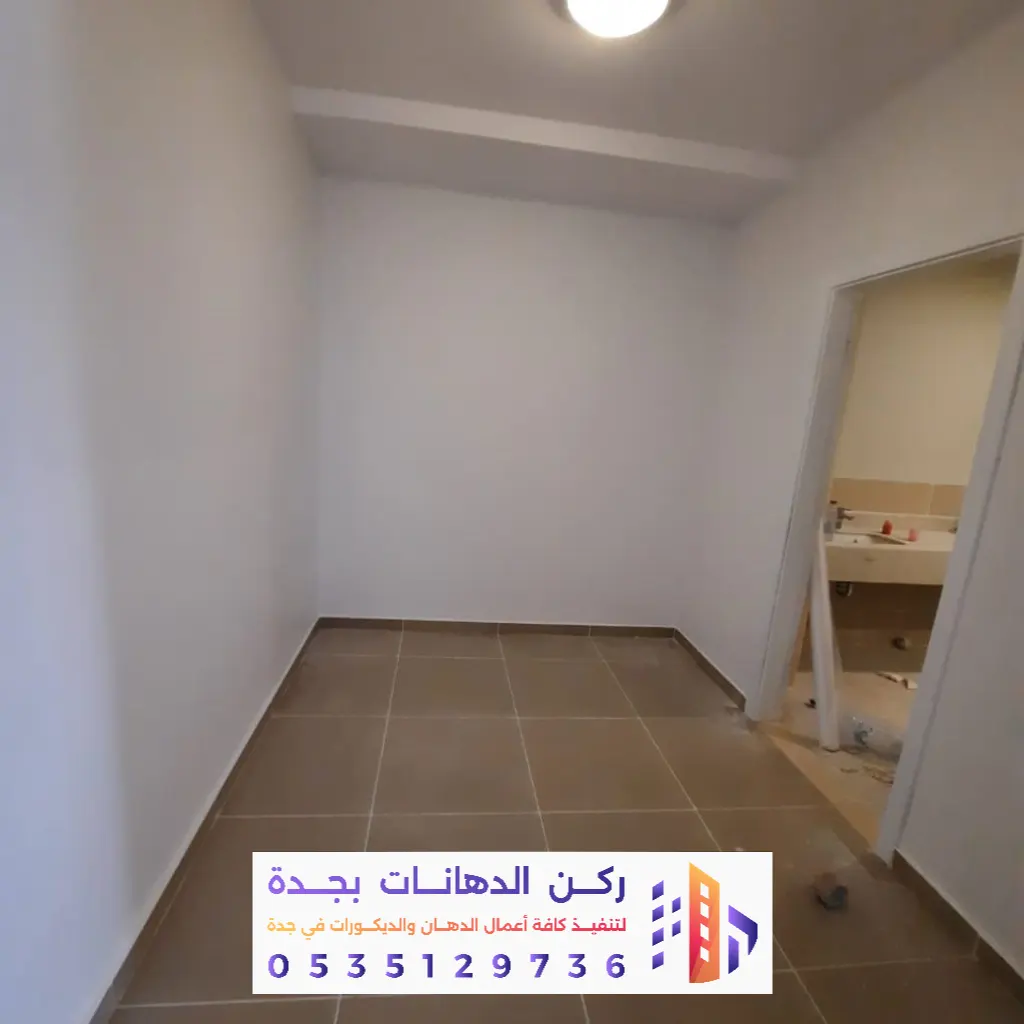 تشطيب دهان مدخل في جده